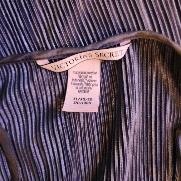 Victorias Secret Velvet Slip Dress Size XL GREY Velour - Picture 5 of 5